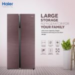 Haier 22 Cu Ft / Side by Side Digital Inverter - Image 4
